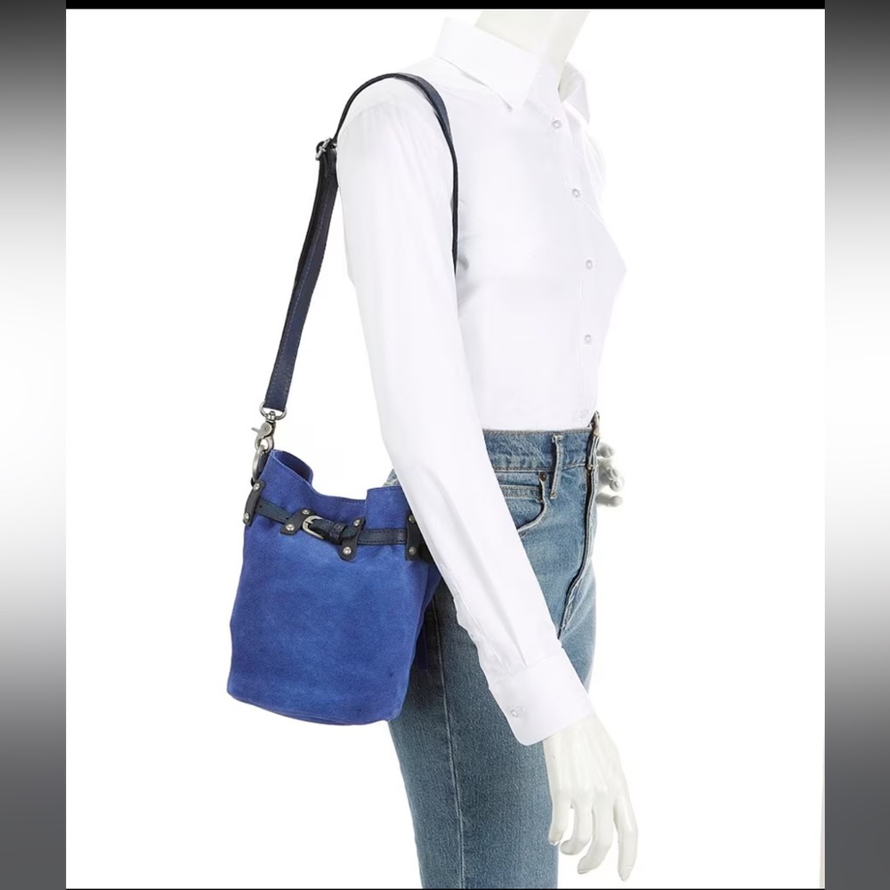 Free People Soren Suede Bucket Bag